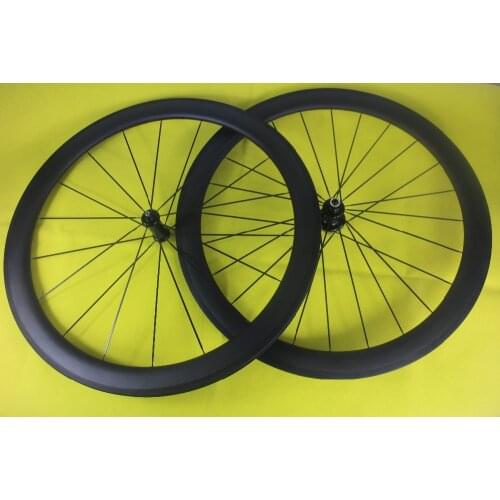 18/24 Powerway R36 carbon wheels 50mm clincher 50C 25mm width 3K matte front 18 rear 24 internal holes road bike carbon wheelset