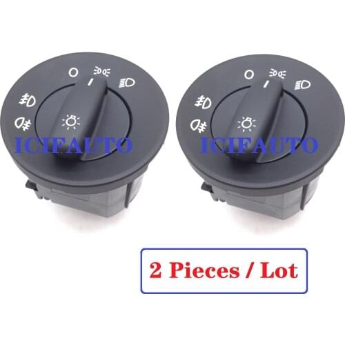 1Z0941431E New Green Light For Skoda Octavia MK II A5 1Z3 1Z5 Headlight Fog Lamp control Switch 1Z0941431 / 1Z0941431A 3X1