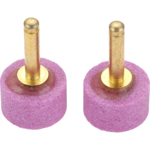 2Pcs Brass Cutting Machine Grind Stone Wheel Sharpening Wheel Fit For FABRIC CLOTH CUTTING MACHINE Sewing Machine Accessories