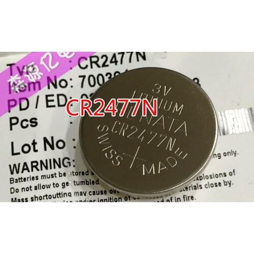 5PCS New original CR2477N Button Battery 3V CR2477