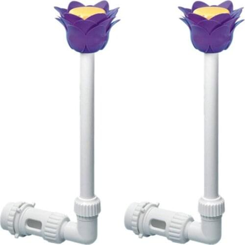 Pool Fountain Swimming Pool Flower Water Sprinkler Swimming Pool Waterfalls Spray Pond Decor for Yard Park Garden