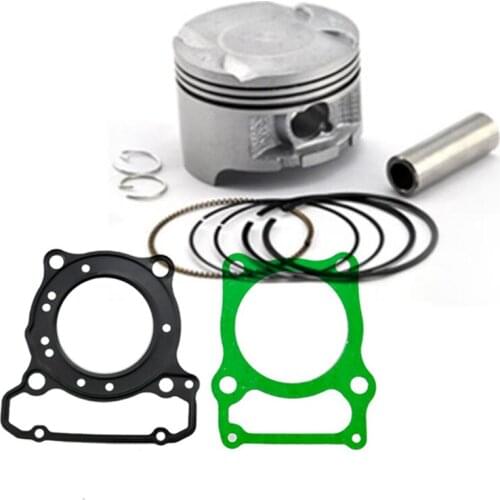 Motorcycle Engine Parts Piston Kit & Ring set & Gasket kit for Honda NX250 NX 250 AX-1 250 AX1 KW3 diameter 70mm