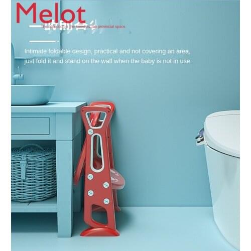 Childrens Toilet Rack Toilet Girl Male Stair Step-Type Baby Training Toilet Artifact Ladder Baby Folding