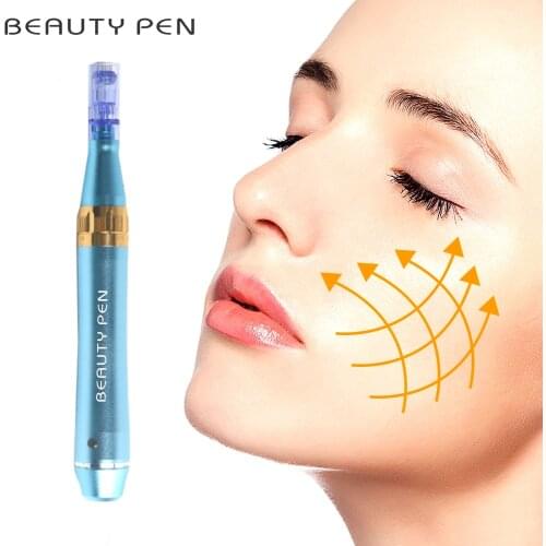 Electric Derma Pen Wireless Microblading Needles Skin Care Device Advanced Microneedle System Microneedling Stamp MesoTreatment