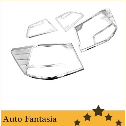 Chrome Rear Tail Light Cover Trim for KIA Forte Cerato 09-12 - Free shipping