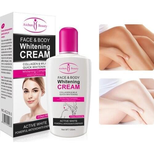Collagen Milk Bleaching Face Body Cream Skin Whitening Moisturizing Body Lotion Skin Lightening Cream Body Skin Care Cosmetics