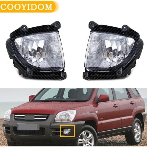 Left Right Front Bumper Fog light Fog Lamp For Kia Sportage 2.0 2.7 2005 2006 2007 922011F001 / 922021F001 Running light lamp