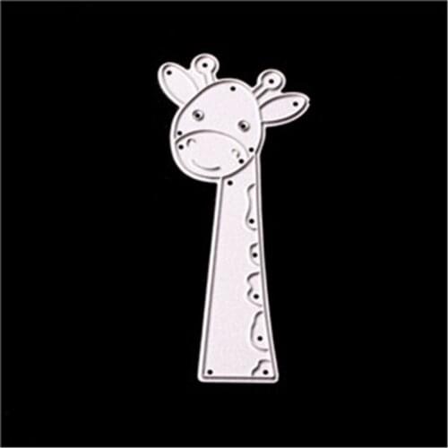 Metal Cutting Die Of Giraffe Scrapbooking Mold Paper DIY Cards Postcard Handmade Craft Stencil Album Handcraft Embossing Moulds
