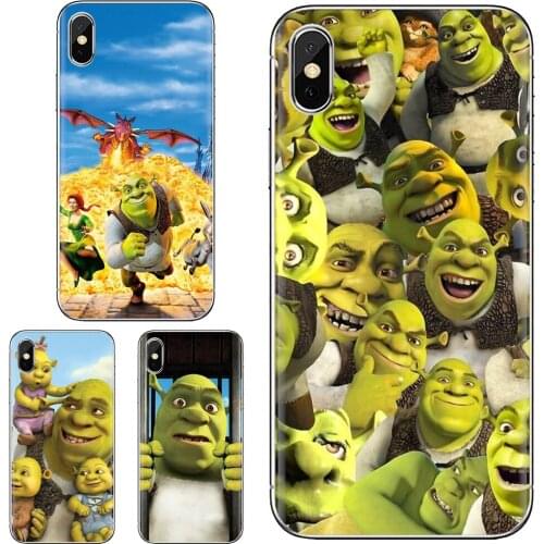 For Samsung Galaxy J1 J2 J3 J4 J5 J6 J7 J8 Plus 2018 Prime 2015 2016 2017 EU Cartoon Moive Shrek Coon Soft Cover