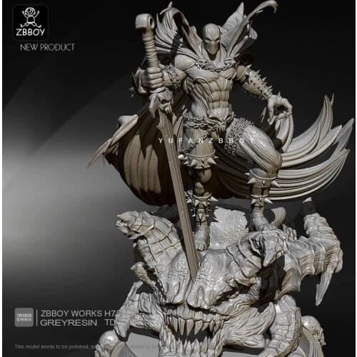 75mm1 / 24 Resin Figure Kits Righteous Messenger Self-assembled TD-2194