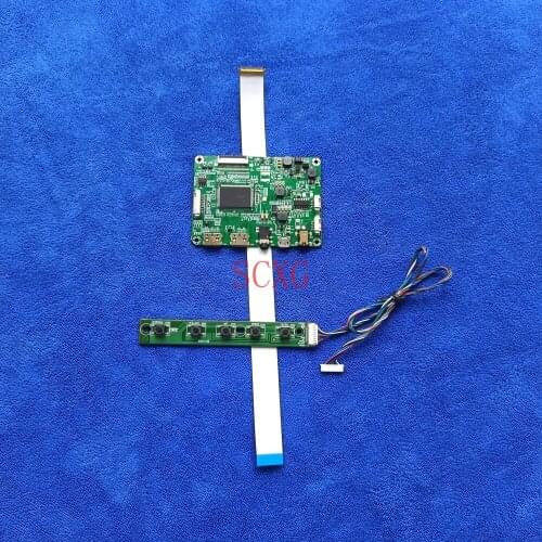 Fit LM156LF5L/LM156LF6L/LM156LF9L 1920*1080 LED HDMI-compatible 2-Mini Micro-USB 5V Matrix drive controller board KIT 30-Pin eDP