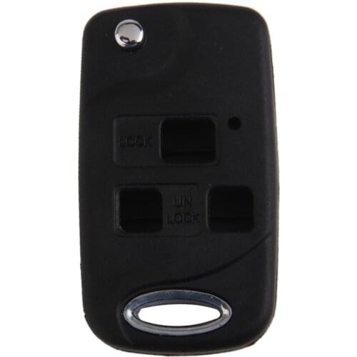 Replacement Flip Key Case Keyless Remote Car Fob Uncut Blade For Lexus
