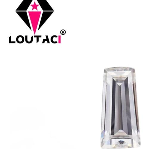 Amazing Gemstones Forever One Jewelry White Color VVS1 Clarity Trapezoid Cut Women Jewelry