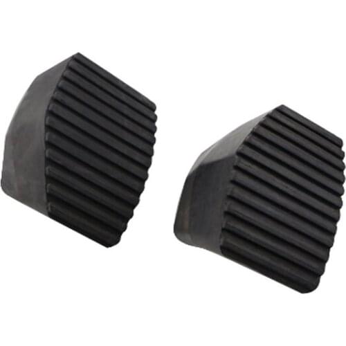 Foal Burning 2Pcs/Set Car Clutch Pedal Brake Pedals Anti Slip Pedal Cover For Peugeot MT 307 408 308 3008 Car Accessories Parts