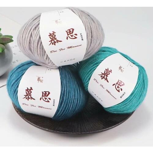 1Pc=50g Alpace wool Crochet Yarn For Knitting Cotton Knit Yarn Soft Warm Knitted Line Threads Handmade Needlework Carpet