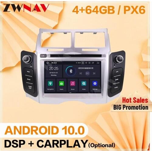 2 din 2005 2006 2007 2008 2009 2010 2011 For Toyota Yaris Android player video audio Radio GPS navigation head unit auto stereo