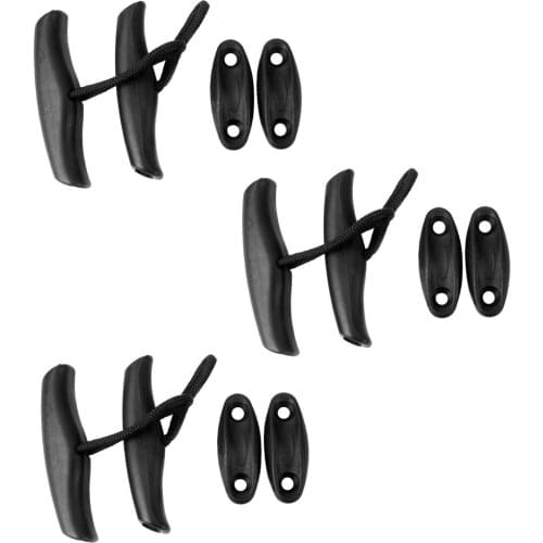 6pcs Kayak Canoe Boat Carry Pull Toggle Handle with Cord for Easy Carrying