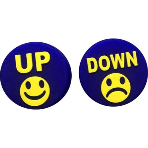 Free shipping 5pcs up/down vibration dampener nice looking/tennis racket/tennis racquet