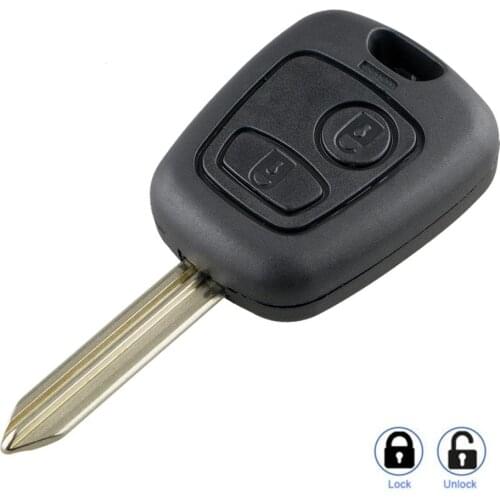 ForCitroen Car Remote Key Case 2 Buttons 433Mhz ID46 Chip For For Citroen Saxo Picasso Xsara Berlingo Auto Key Cover Protecter