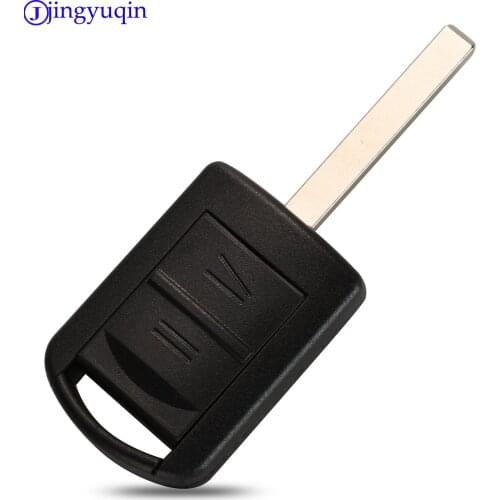 Jingyuqin 10PS For Vauxhall Opel Key Shell Fob For Opel Corsa Combo Meriva Remote Styling Cover Case 2 Buttons + Blade HU43 (79)