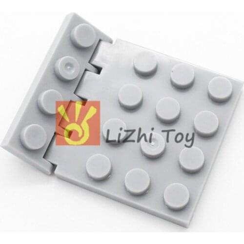 Assembles Particles Brick Hinge Vehicle Roof 4x4 4213 with Holder 1x4 4315 Building Blocks Parts DIY Educational Toys