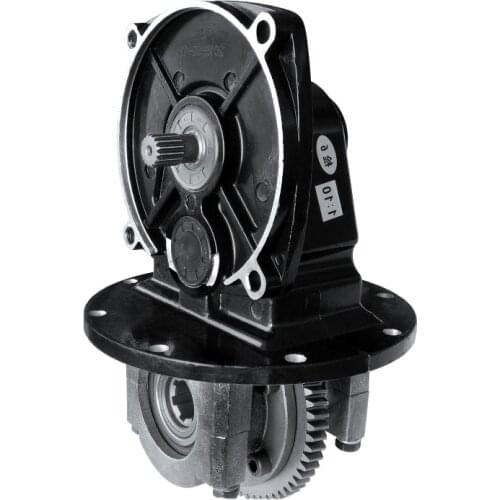 Electric tricycle modification, integrated gear shifting differential, gear pack, tooth pack, reduction gear box assembly