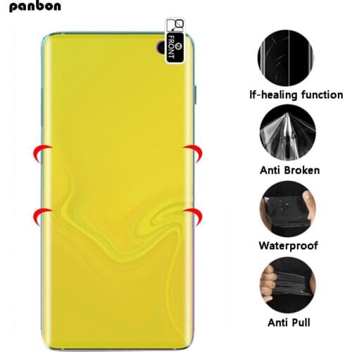 Full Cover Soft Hydrogel Film For Samsung Galaxy S10 Plus S10E S9 S8 Plus S7 edge self healing screen guard Protector pelicula