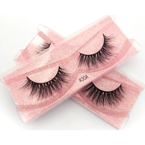 New Fluffy 3D Mink Lashes Makeup Full Strip Lashes Cruelty Free Lashes Luxury Mink Eyelashes maquiagem cilio natura faux cils