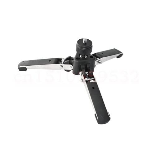New 1/4 Screw Adapter Universal Three feet 3 Legs Monopod Base Stand Unipod Holder Support For Support DSLR Camera Balance
