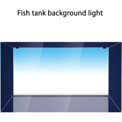 RGB LED Fish Tank Light-emitting Board Aquarium Water Plant Tank PVC Background Light Acrylic Light Guide Plate PC Diffuser