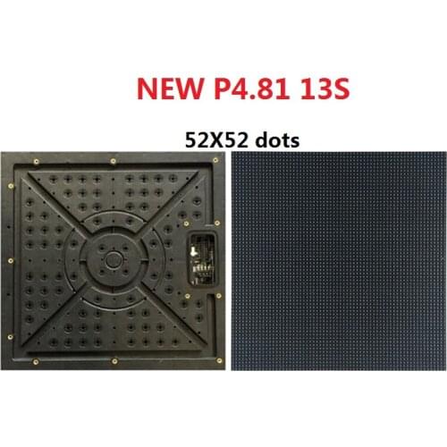P4.81 SMD 250x250mm 52x52 Pixels 13s Full Color RGB Indoor LED Display Module