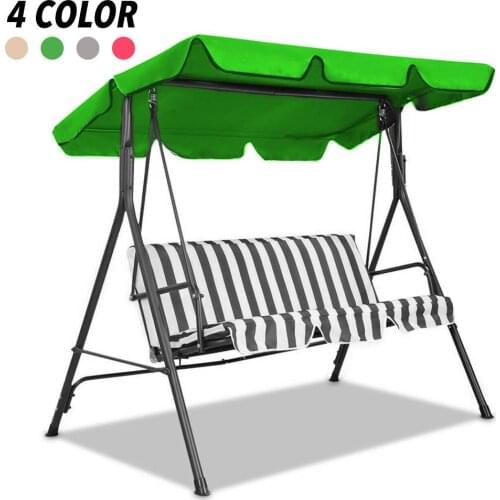 Garden Swing Sunshade Replacement Canopy Tarp Waterproof Patio Swing Canopy UV Blocking Sunshade Cover For Outdoor Camping Canop