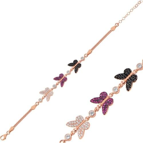 Silver Butterfly Bracelet