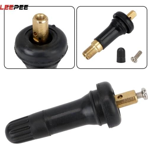 Tire Pressure Monitoring System Anti-explosion Snap In Tire Valve Stems Snap Auto parts TPMS Service Car Rubber Valve Stem