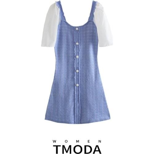 T MODA Summer Dresses In A Cage