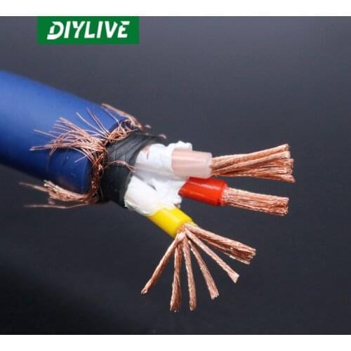 DIYLIVE HiFi High fidelity Furutech FP3TS20 Blue Ribbon OCC Single Crystal Copper HiFi Fever Power Cable