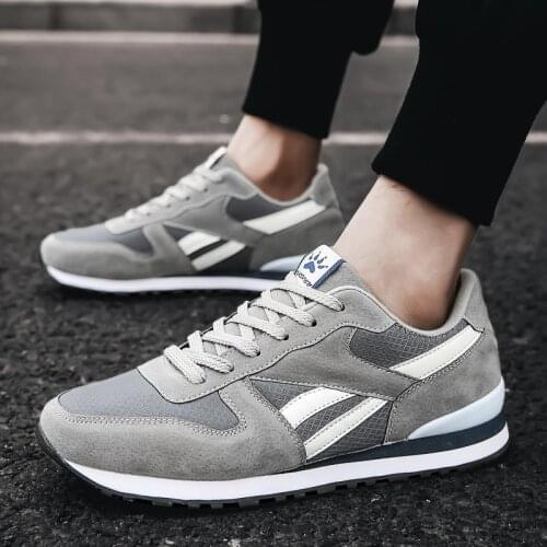 Plus Size Summer Lightweight Men Sport Shoes Women Sneakers Mens Running Shoes Sports Sneakers Gray Tennis Deporte Basket A-688