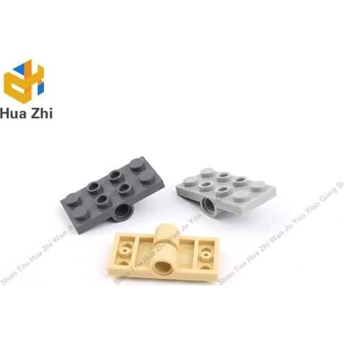 10PCS 26599 Plate Special 2x4 Pin Holes on Bottom Dia 4.85 Building Blocks Parts MOC DIY Education Build Toys Brick