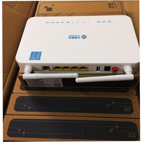 10pcs/Lot F673A V2 GPON wireless mobile fiber cat four-port wifi Gigabit 2.4G dual-band fiber cat onu, wifi Gigabit 2.4G dual-ba