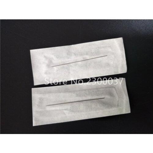 100pcs/lot 1RL Sterilized Disposable Permanent Makeup Needles Tattoo Machine Needles for Eyebrow Lips Eyeliner 0.35X50MM