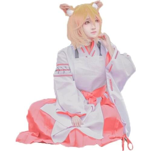 Anime Sewayaki Kitsune no Senko-san The Helpful Fox Senko san Cosplay Costume custom made 11