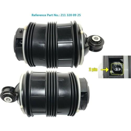 AP02 Pair Rear Air Spring Bags A2113200925 For Mercedes E-Class W211 S211 2002-2009 Air Suspension Air Spring 2113200925