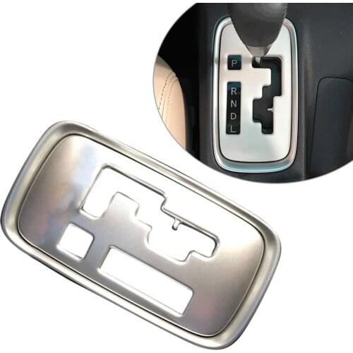 Car Gear Shift Panel Cover Trim Frame Silver ABS Plastic Fit For Mitsubishi Outlander 2013 2014 2015 2016 2017 2018 2019 2020