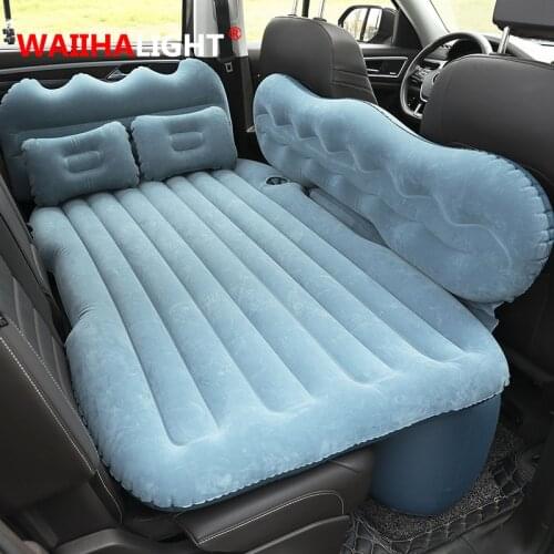 Car Air Inflatable Travel Mattress Bed Universal for Back Seat Multi Functional Sofa Pillow Outdoor Camping Mat Cushion