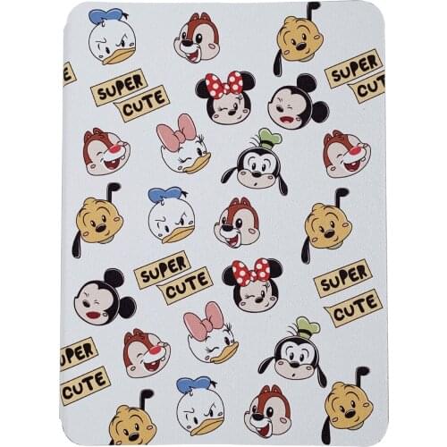 Disney Cute Mickey Cover for IPad 9.7 2017 2018 Mini Case for IPad 10.2 Pro 9.7 Tablet Soft Stand Funda Case for Air 1 2