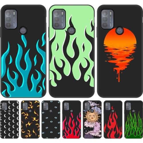 Painted Cases For Motorola Moto G9 Plus Case Silicone On Motorola Moto G50 G30 G Stylus 2021 E7 Power G10 Edge S Soft Back Cover