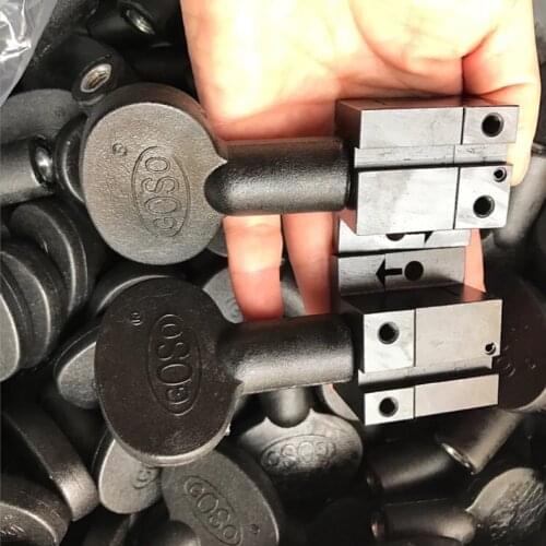 CHKJ 2PCS/LOT Black Key Copy Machine Plastic Material Chucking Tools Handle for Key Cutting Machine Locksmith Supplies