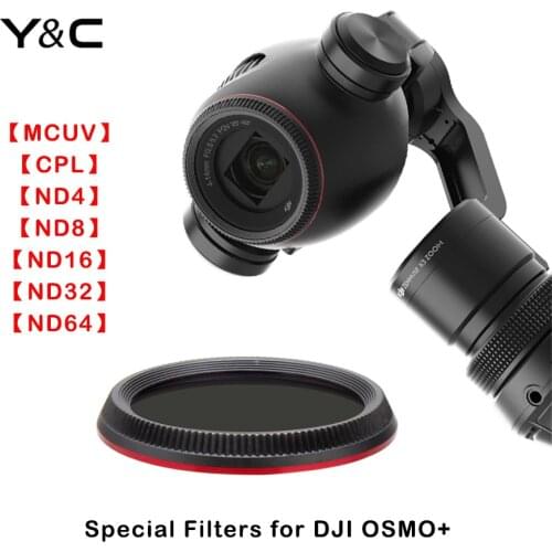 Clearance! DJI OSMO+ HD Filters MCUV CPL ND4 ND8 ND16 ND32 ND64 Lens Filter For DJI OSMO+ Gimbal Stablizer