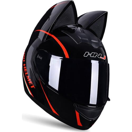 Motorcycle Helmet Ear Moto Helmets Full Face Helmets Motocross Casco Motorcycle Motorbike Capacete Casque Moto Helmet Women