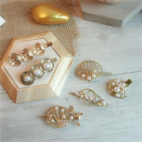2020 New Fashion Hair Clips Korea Style Cute Elegment Geometric Hair Clip for Girls Women Girls Hair Accessories
